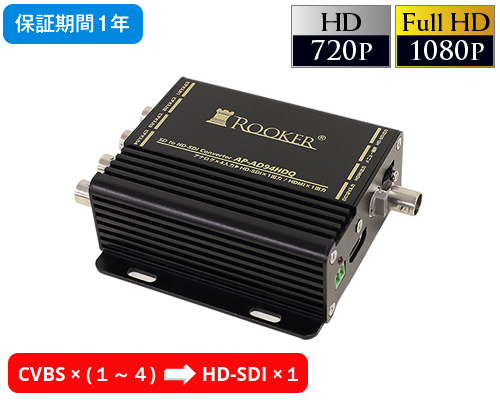 CVBS HD-SDI コンバーター